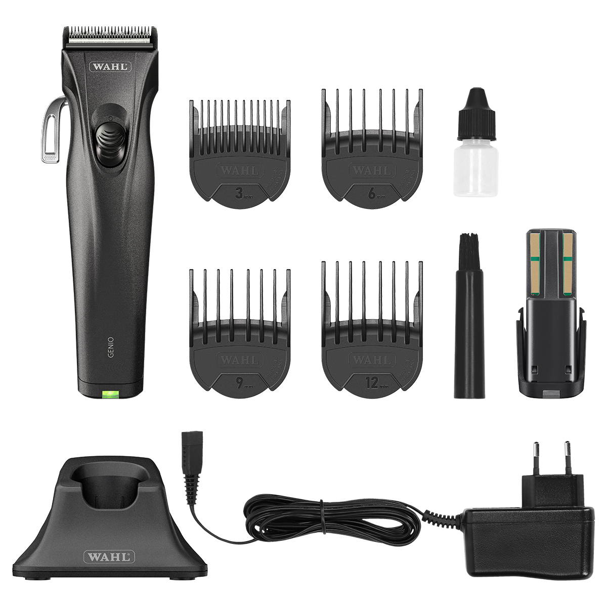 Wahl Professional Genio Professional Rechargeable Hair Clipper Black 1876-0488